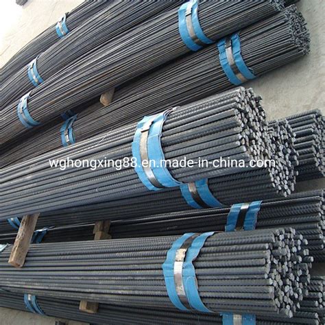 Steel Rebar Hot Rolling Alloy Steel Bar ASTM A615 Grade 60 Deformed Steel Bar From China