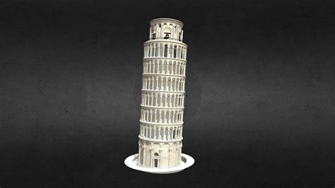 Leaning Tower Of Pisa Buy Royalty Free D Model By Johnhoagland