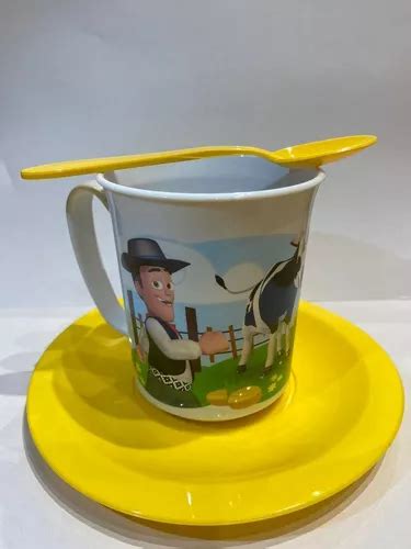 Set De Taza Con Plato De La Granja De Zenon