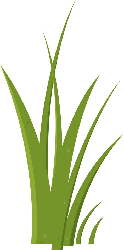 Cartoon Grass Leaves Clip Art 21612234 Png