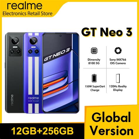 Realme Tel Fono Inteligente Gt Neo Versi N Global G Dimensity