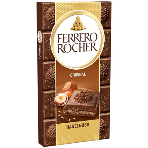 Ferrero Rocher Tafel Original G Online Kaufen Im World Of Sweets Shop