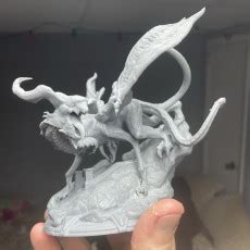 D Printable Psionic Dragon Nilth By Dm Stash