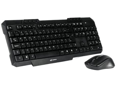 Kit Teclado Mouse S Fio USB K W10BK C3 Tech