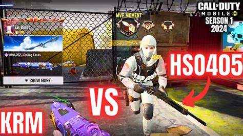 Krm 262 Vs Hso405 In Codm Gameplay Codm Codmobile Codmobilegameplay