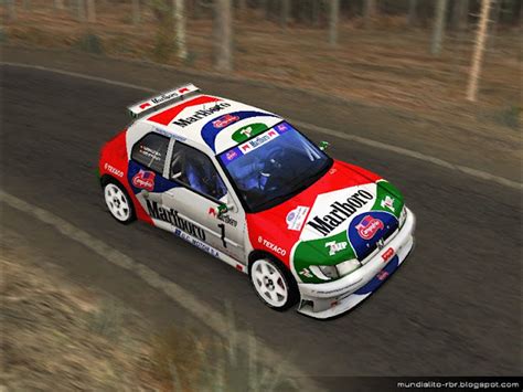 Mundialito Rbr Skins Richard Burns Rally Peugeot Maxi Kitcar J