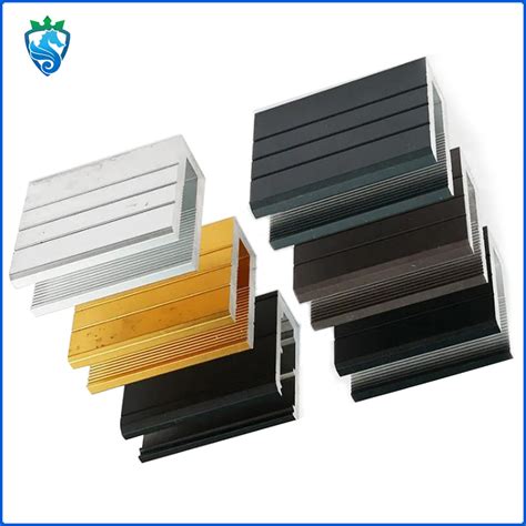 Aluminum Alloy Frameless Profile U Channel Clamp Glass Railing Profiles