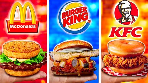 Mcdonalds Burger King Kfc