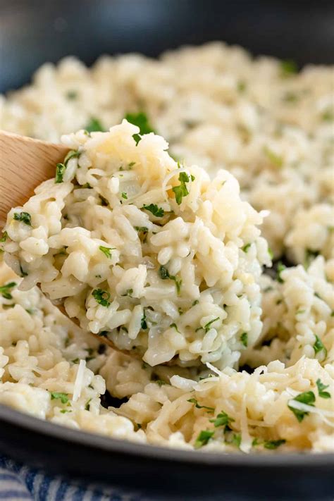 Creamy Garlic Parmesan Risotto Kylee Cooks