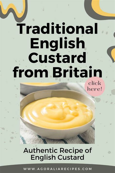 Authentic Recipe Of English Custard. Delicious Homemade Custard From ...