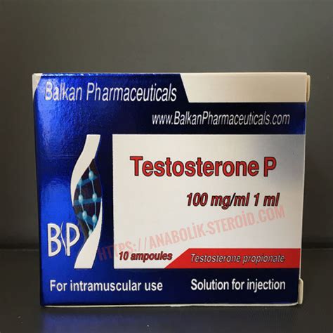 Balkan Pharma Testosteron Propionat Mg Ampul