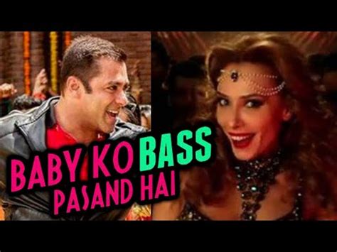 Baby Ko Bass Pasand Hai Salman Khan Iulia Vantur Version YouTube