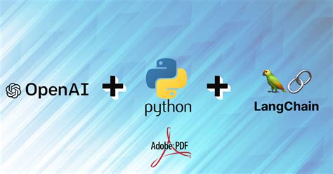 Gpt And Langchain Building Python Chatbot With Pdf Integration