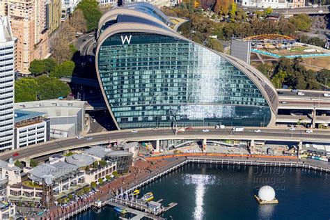 Aerial Stock Image W Hotel Darling Harbour