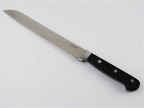 Cuchillo Profesional De Sierra Para Cortar El Pan De Acero Inox Forjado