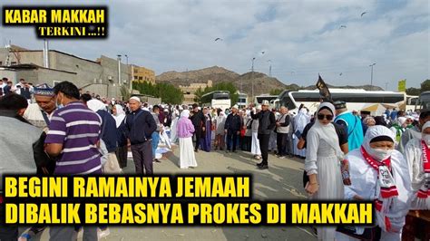 Begini Ramainya Jemaah Umroh Indonesia Setelah Bebas Prokes Di Makkah