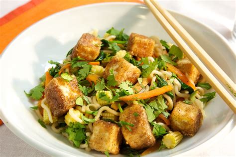 Five Spice Tofu Stir Fry With Noodles JVS Jewish Vegan Sustainable