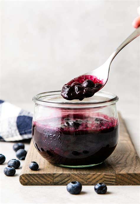 Blueberry Compote Healthy Easy Recipe The Simple Veganista