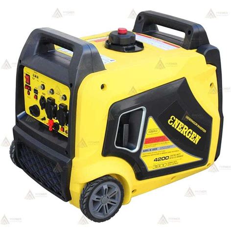 Grupo electrógeno monofásico a gasolina insonorizado 4 150W Premer