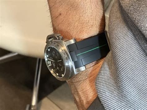 Perfect Fit BLACK W GREEN Stripe Panerai 44mm Luminor Case Etsy