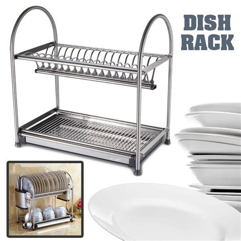 Teriso Stainless Steel Standing Dish Rack