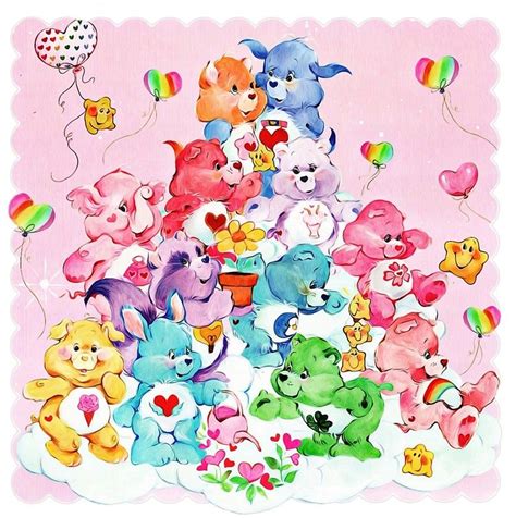 Care Bear Care Bear Cousins Retro S Cartoon Cute Art Print By