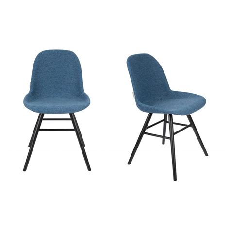 Lot de 2 chaises Albert Kuip Soft Zuiver à coque rembourrée