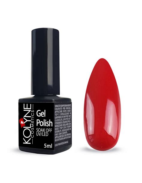 Vernis Ongles Semi Permanent Rouge Ml Kolyne