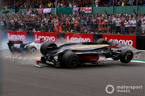 Gallery Zhou Guanyu S British F Gp Crash In Photos