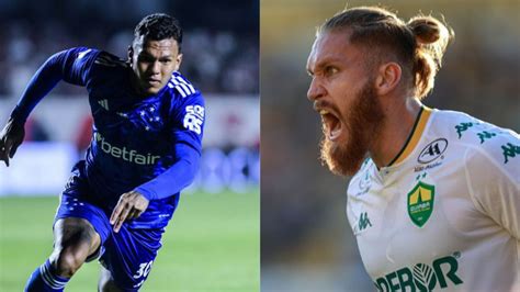 Cruzeiro x Cuiabá onde assistir ao vivo e escalações