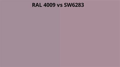 Ral 4009 Vs Sw6283 Ral Colour Chart Uk