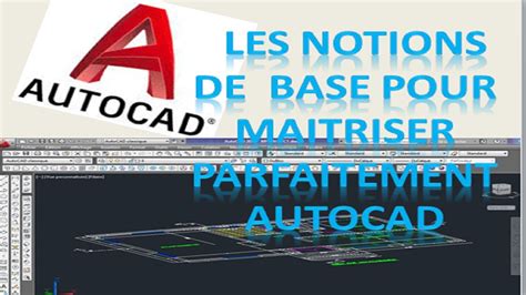 Apprendre les Notions de Base AUTOCAD Pour Débutants YouTube