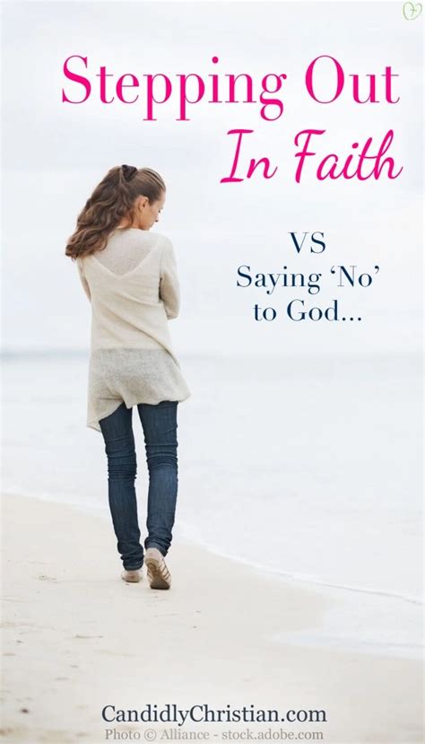 Stepping Out In Faith Vs Saying No To God With Laura J Marshall