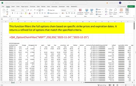 Stock Portfolio Tracking Spreadsheet MarketXLS