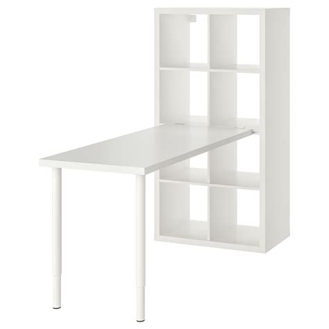 KALLAX / LAGKAPTEN workstation, white, 301/8x625/8x575/8" - IKEA