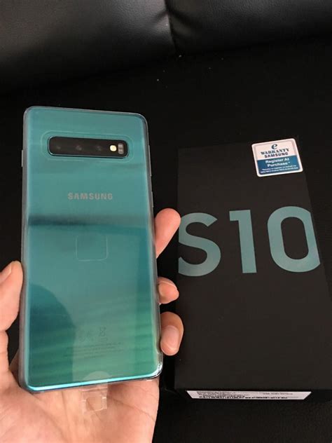 Samsung S10 Prism Green 128gb Mobile Phones And Gadgets Mobile Phones Android Phones Samsung