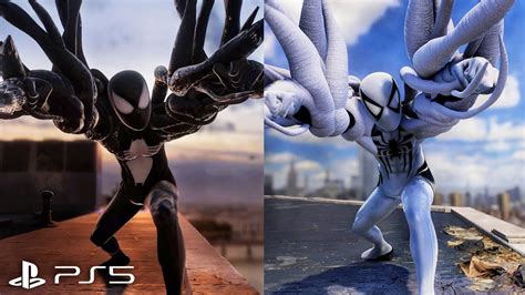 Symbiote Suit Tendrils And Anti Venom Suit Tendrils All Abilities