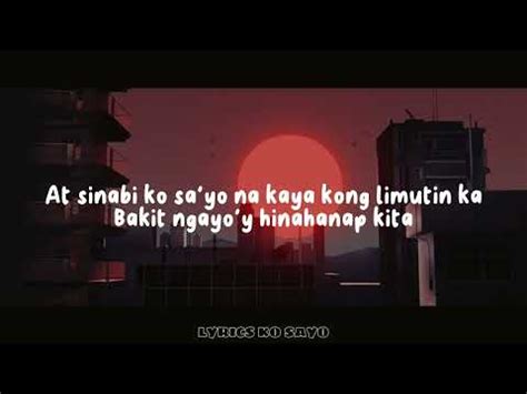 Mahal Parin Kita Justine Calucin Cover Lyrics YouTube