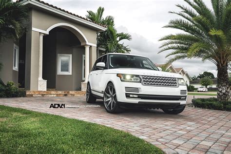 Luxurious Range Rover On Forged ADV1 Custom Wheels Range Rover