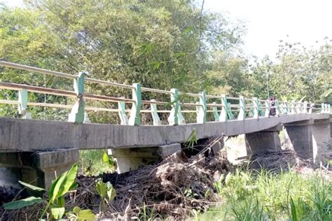 Bahayakan Pengendara Tiang Jembatan Sidorejo Pulokulon Keropos Dan