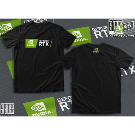 Nvidia Geforce Rtx T Shirt Pcmr Shopee Philippines