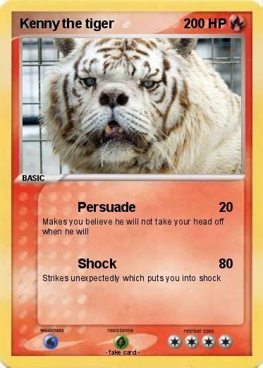 Pokémon Kenny the tiger 2 2 - Persuade - My Pokemon Card