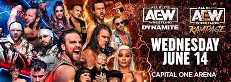 All Elite Wrestling Dynamite Rampage Tickets Th June Capital