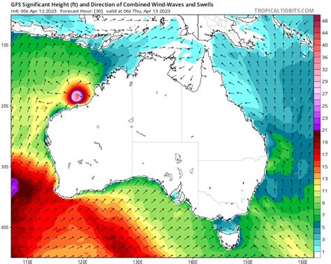 Meteonews Zyklon Ilsa Trifft Auf Australien April