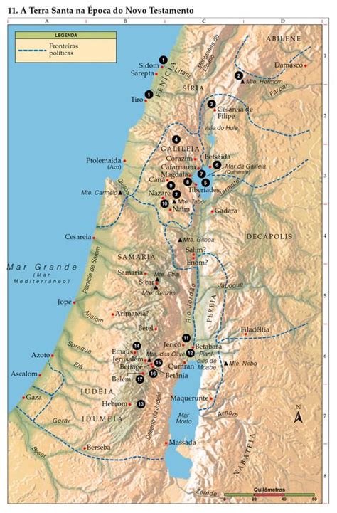 A Terra Santa Na Poca Do Novo Testamento