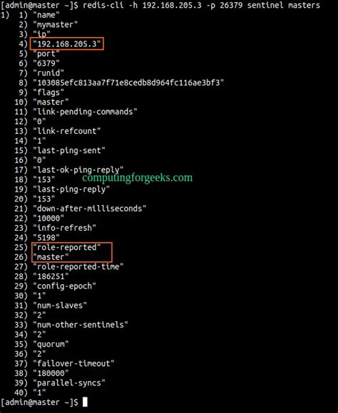 Rockyalma 8 Deploy Ha Redis Cluster Sentinel Computingforgeeks