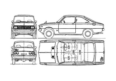 Download drawing Mazda 323 Familia Rotary Coupe 1968 in ai pdf png svg ...