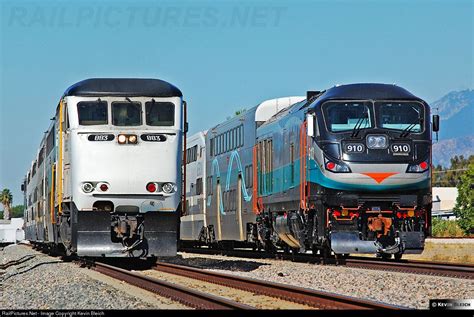 Scax 910 Metrolink Emd F125 At Pomona California By Kevin Bleich