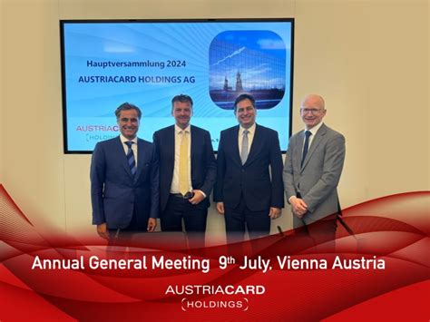 AUSTRIACARD HOLDINGS on LinkedIn: #strategy #austriacardholdings # ...