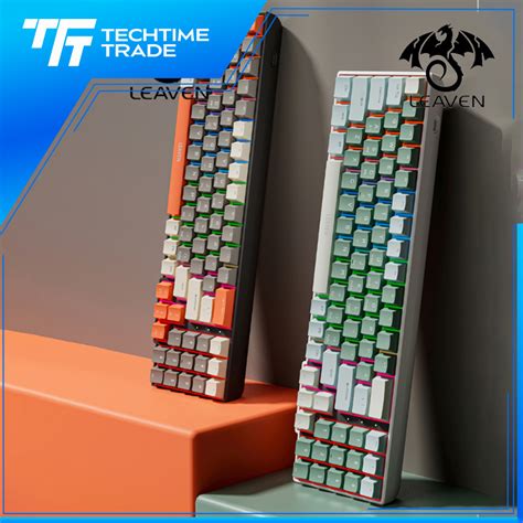 Leaven K Keys Rgb Backlight Wired Detachable Hot Swappable